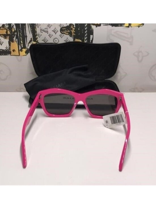 ?️ New Authentic Balenciaga BB0216S 003 Fuchsia Sunglasses main image 7